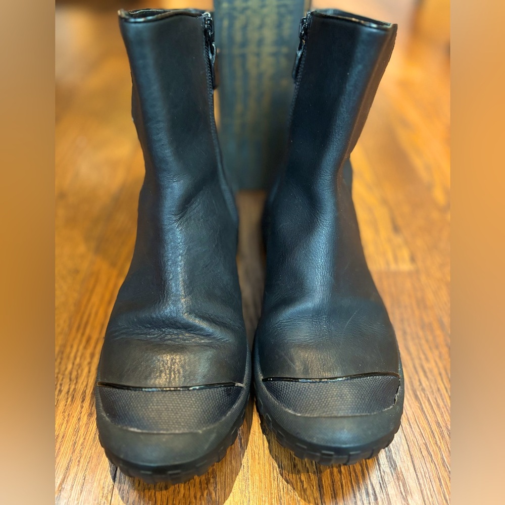 Cole Haan Black Leather Boots